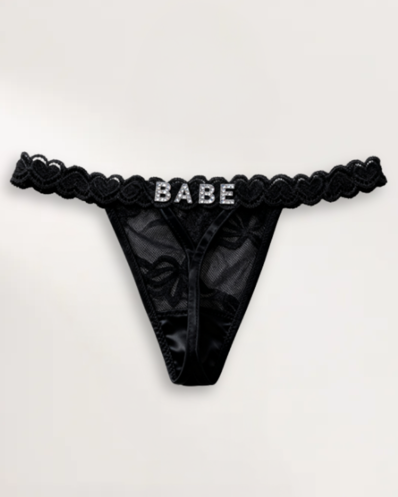 Personalized Name Thong