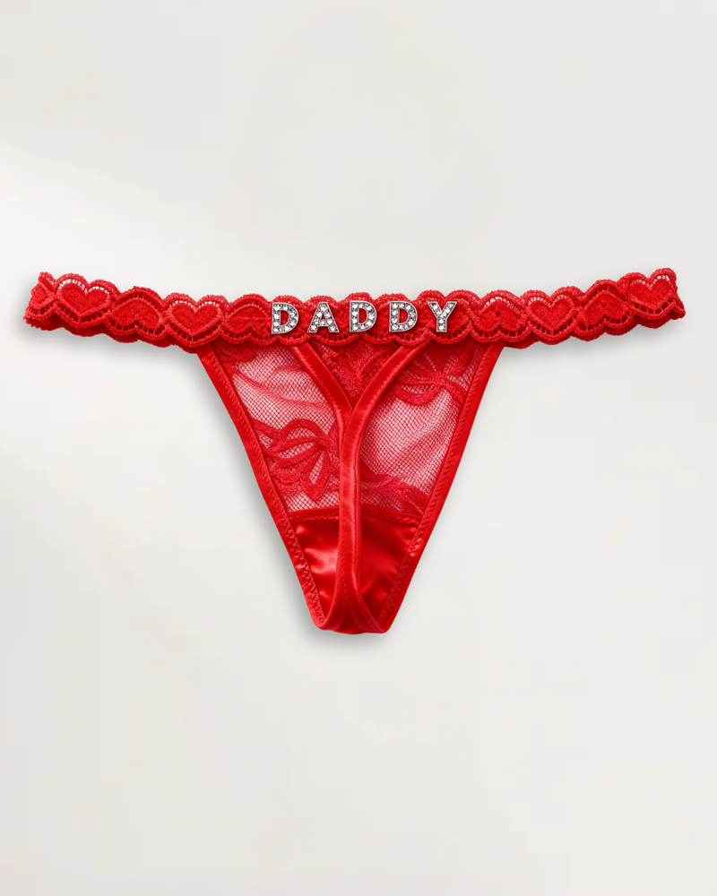 Personalized Name Thong