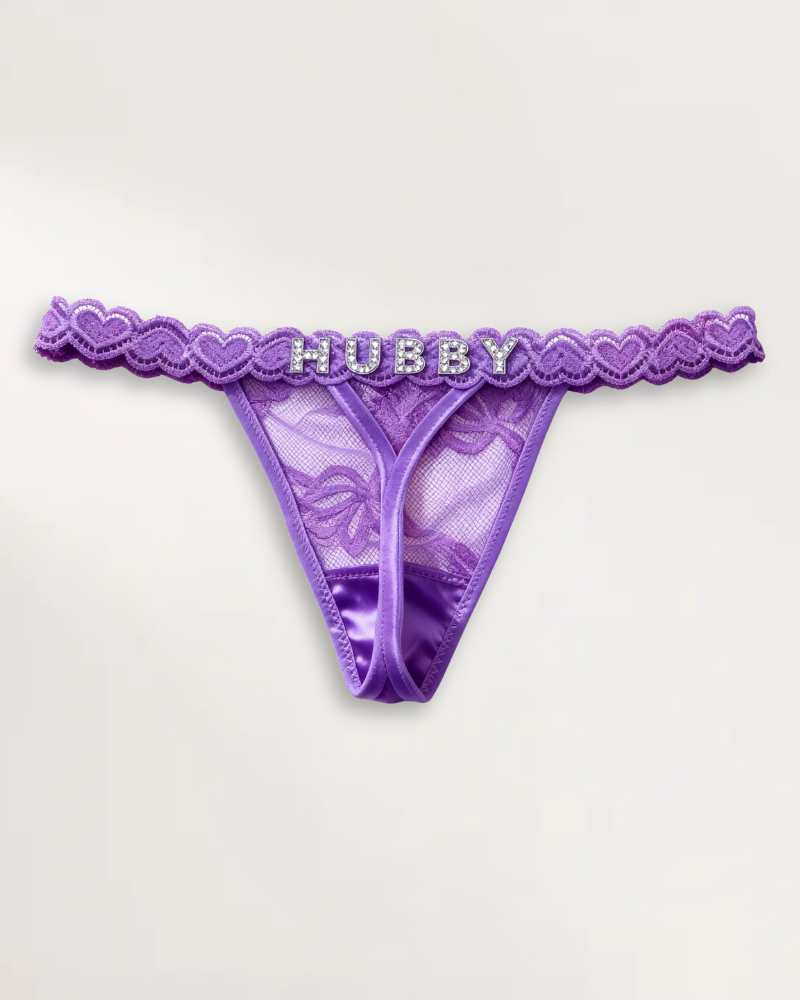 Personalized Name Thong