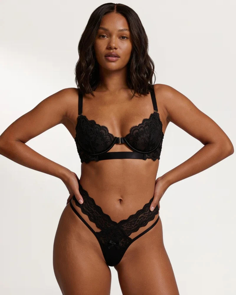 Personalized Cut Out Name Thong
