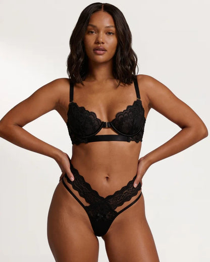 Personalized Cut Out Name Thong