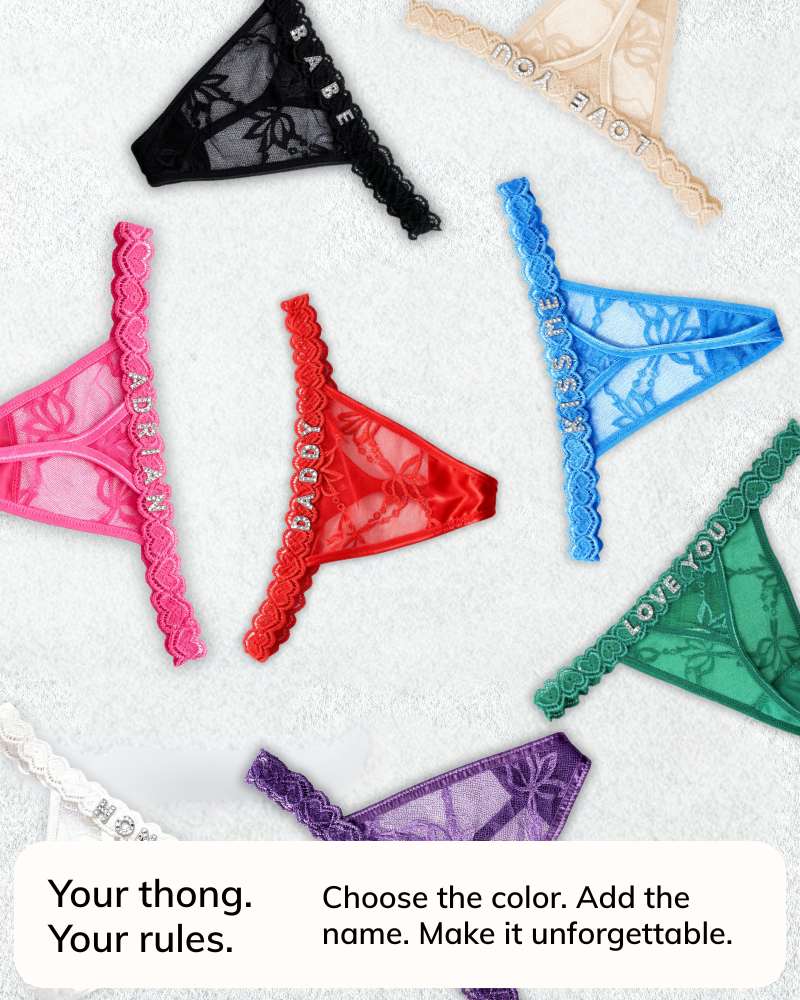 Custom REDESIGN Thong
