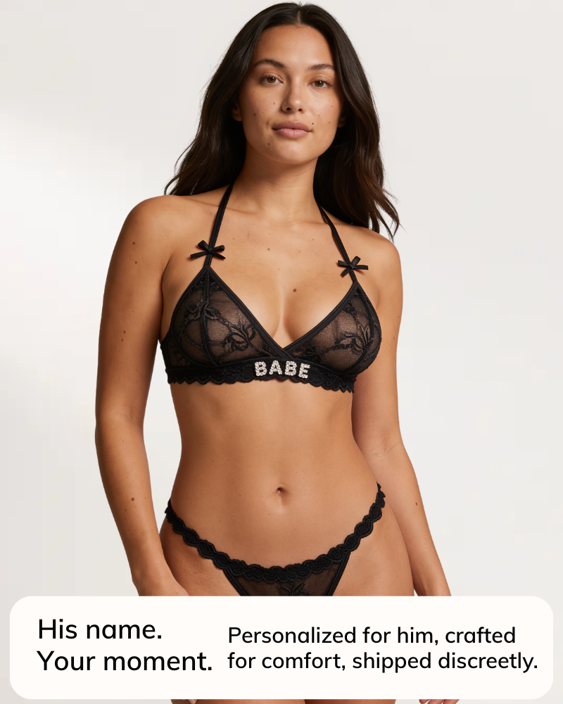 Personalized Name Thong
